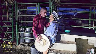 My Boss Jeanpaul Likes My Big Ass And Fucks Me In The Stable Outside The Farm