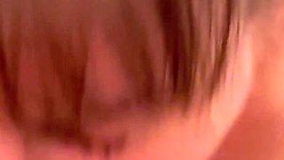 Mature Amateur Sucking the Cum Out of Her Friends Cock and Swallowing!