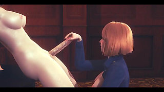 Jujutsu Kaisen Hentai - Nobara Handjob and 69 with Futanari - Japanese Asian Manga Anime Film Game Porn