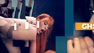 Watch GloryholeSecrets - Big Tittied Brunette Milf Eats Cum From Cock At Gloryhole - Babe, Milf, Tattoo Porn