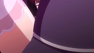 Hentai Exorcist Nun Charlotte: Busty Virgin Nun Gets Fucked By a Devil Girl, Then DP-ed in a Gangbang