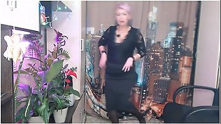 Dirty Dancing Of Luxurious Mature Whore & Her Gaping Cunt .!