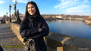 Pregnant stepdaughter takes out her competition on Christmas! Jennifer Mendez part 1 of 2