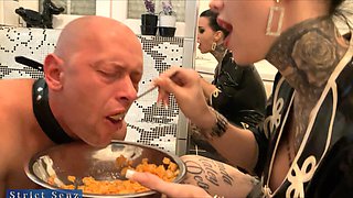 Miss Alessa Milano Feeding My Toilet Slave