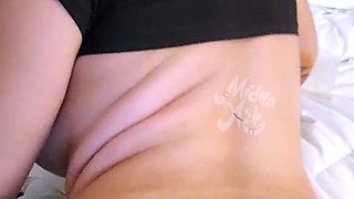 Great Big Boobs On Masturbating Redhead