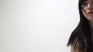 Girls-only Apartment in Japan a Room Where Busty Girl in Too-small Miniskirt Uniform and Thong Panties Is Cleaning Apartment