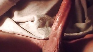 I Stop Working to Masturbate My Big Cock, Moaning Loudly Until I Cum Hard