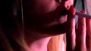 Smoking Blowjob Fetish and Cum Eating