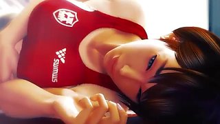 I Pass a Baton to Rena-senpai: Blowjob, Anal  Japanese Porn