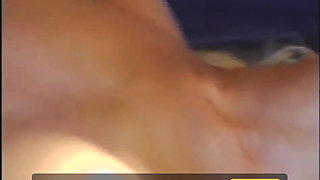 Sexy blonde fucking in dogging position