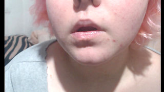 Lipstick up close