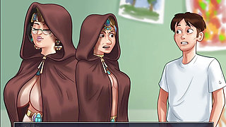 step mom make hot seen in summertime saga part 5