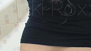 Pinki Roxxxk #9 Bathroom Show Sexy Ass