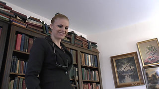 Miss Dogan Thrashes Your Bare Behind