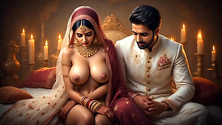 Beautiful Indian stepmother convinced stepson to have sex with her.