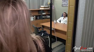 AGEDLOVE The boss fucks his secretary in the office