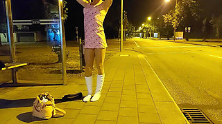 Night in Cute Dress