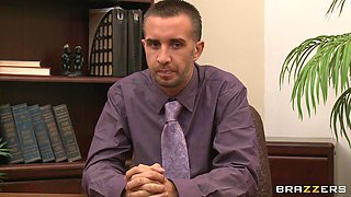 Woopee In The Workspace With Aleksa Nicole, Keiran Lee - Brazzers