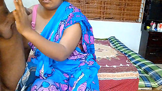 Desi Aunty Fucking Hardcore Blowjob New House Servin with House Wonar