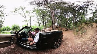 Stacy Snake enjoys fucking her man in the car