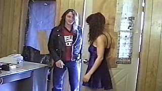 Hot Chick Tries Out a New Punish Device