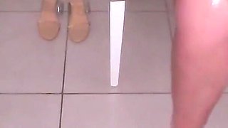 Clear heels vs clogs