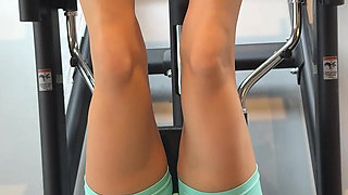 Caught at the Gym with a Wet Cameltoe