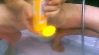 Steamy Solo Shower Massage Orgasm