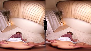 Glamour asian temptress hot VR scene