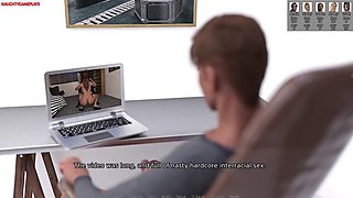 Horny MILF Wife Swallows Massive BBC Cumshot - NaughtyGameplays Interracial Blowjob