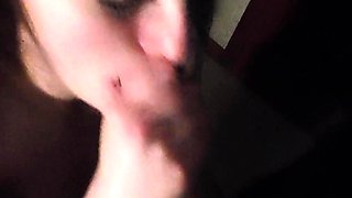 Glory Hole Blowjobs and Brunettes