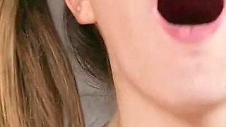 Petite Lesbians Love Licking Ass and Big Dildoes
