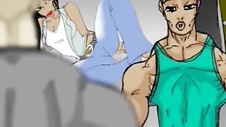 Easy-on-the-eyes patootie's bigtits action