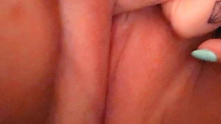 Thinking of him while I rub my clit