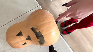 Happy Halloween Fucked Pumpkin