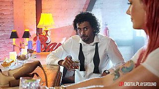 Alluring cougar beauty Siri Dahl hot sex video