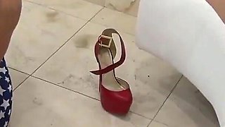 Our First Foot Flirt