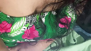 Indian TAMIL Aunty  huge boob and nosering is very glamour to her