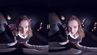 Simona Purr VR Porn: Stop Scrolling, Stepdaddy - DarkRoomVR