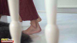 Fakehub - Big Dick packs narrow bum hot latina andrea lapiedra romantic hardcore Anal Sex Pov Blowjob