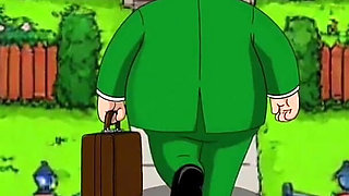 Cuckold's Sexual Fantasies. Cartoon. Parody