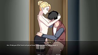 Kunoichi Trainer game episodes with lots of action featuring big-assed Porngamezone