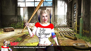 Harley Quinn Throated and Ass to Mouth Fucked for Puddin Cockham Superheroes 34