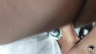 Tommy Wood - All Natural African Slut Fucked Big White Cock In Hardcore Hotel Sex