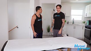 Hunk Jayden Marcos Massages Jock's G-Spot wt His HUGE dick