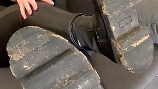 First Boot Licking