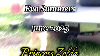 Eva Summers June 2025 Tiktok Princess Zelda Cosplay Compilation