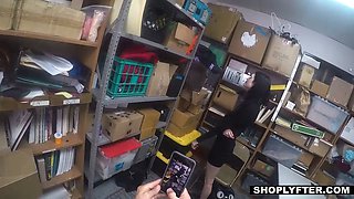 Perky Tits beauty Ivy Aura gives a nice bj and gets her snatch screwed by pervert lp officer in lp office