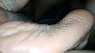 Footjob Seduction with a Latina Teen Babe