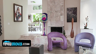 Taboo Hide and Seek - Petite Step Sister Tries to Seduce Step Bro